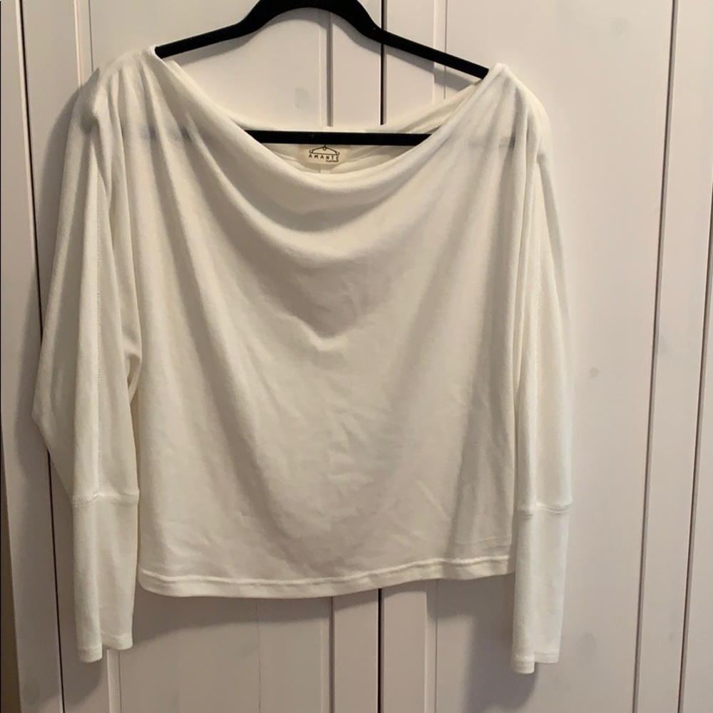 Off the shoulder sweater